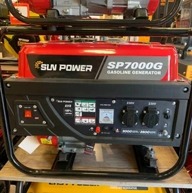 موتور برق سان پاور مدل SP7000G ظرفیت ۳کیلووات هندلی